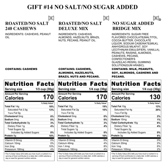 Gift #14 - Forest Gold Box - No Salt/No Sugar Added