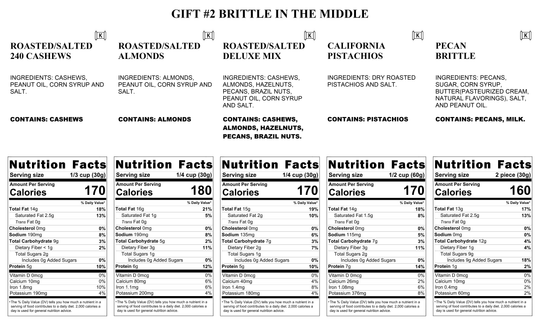 Gift #2 - Premium Gift Box - Brittle in the Middle