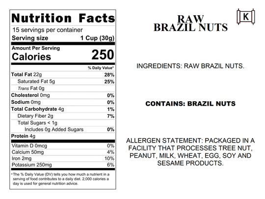 Raw Brazil Nuts