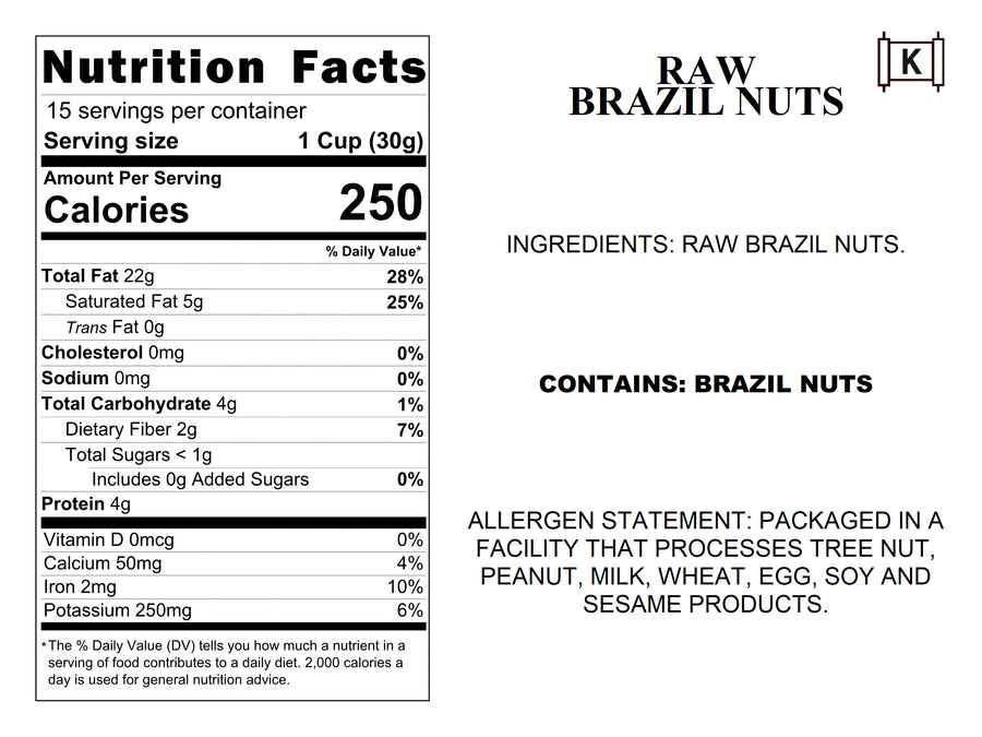 Raw Brazil Nuts