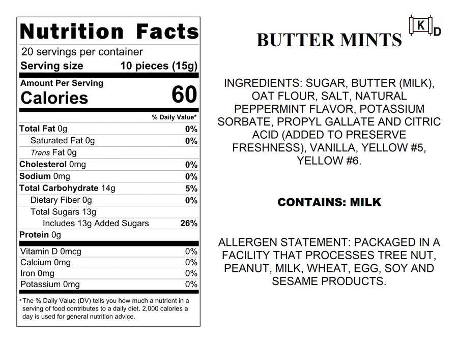 Butter Mints