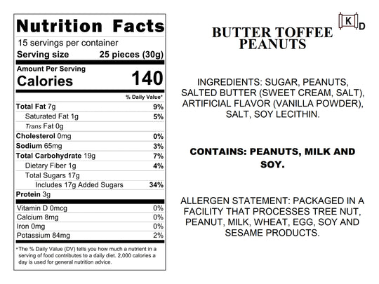 Butter Toffee Peanuts