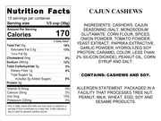 Cajun Cashews