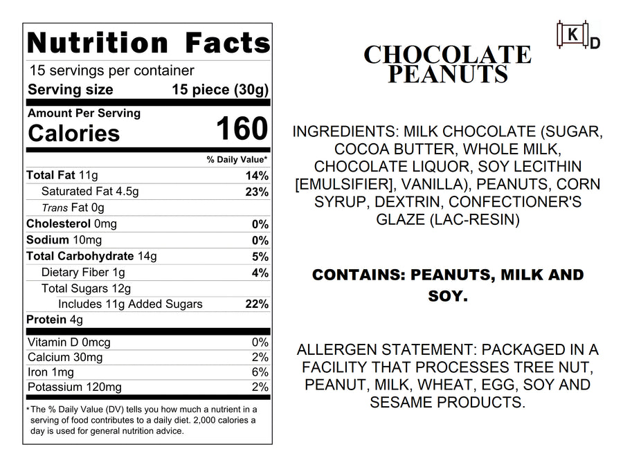 Chocolate Peanuts