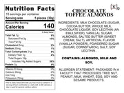 Chocolate Toffee Almonds