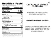 Cinnamon Toffee Almonds
