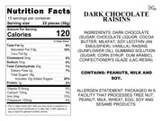 Dark Chocolate Raisins
