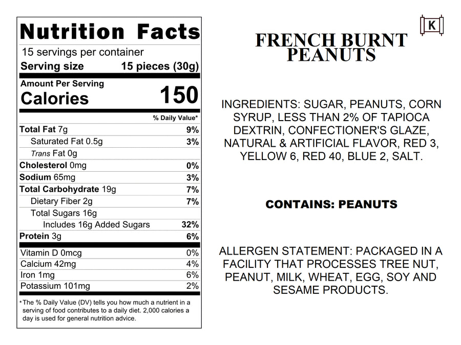 French Burnt Peanuts