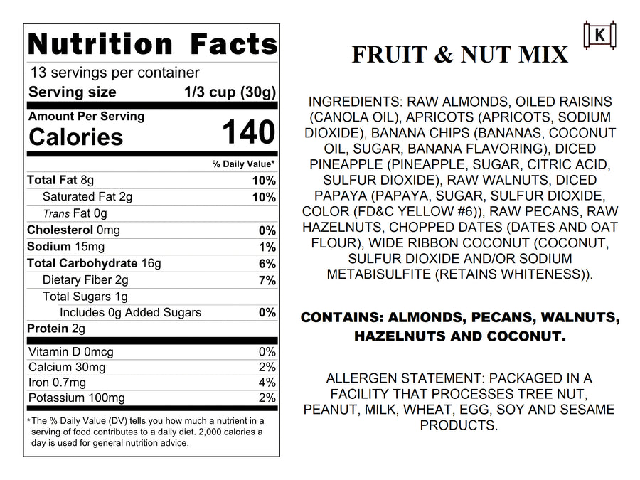 Fruit & Nut Mix