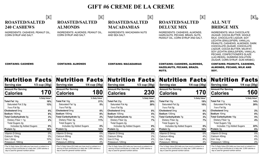 Gift #6 - Premium Gift Box - Creme de la Creme