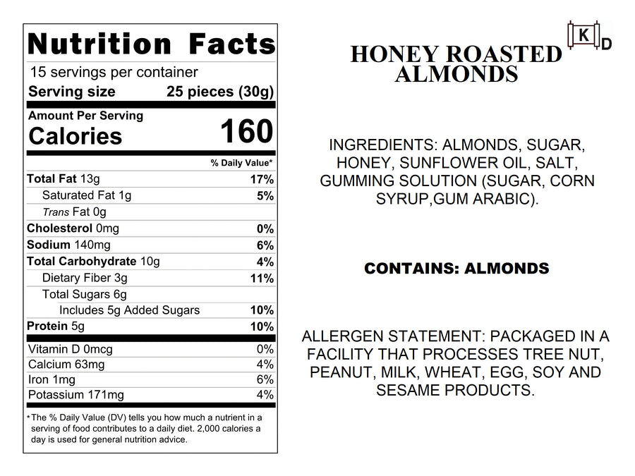 Honey Roasted Almonds