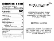 Honey Roasted Cashews