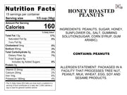 Honey Roasted Peanuts