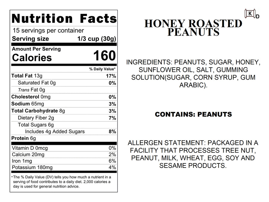 Honey Roasted Peanuts