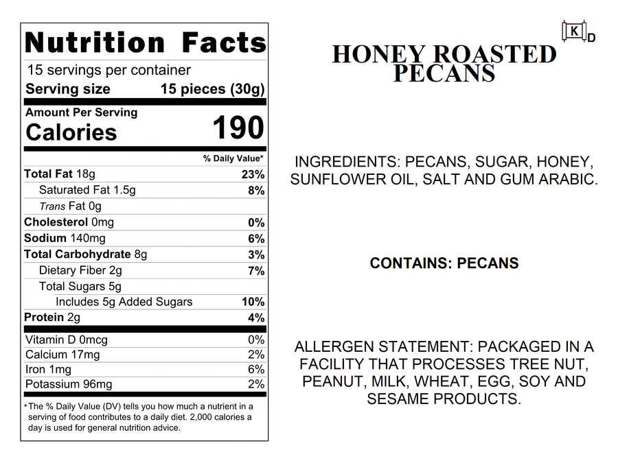 Honey Roasted Pecans