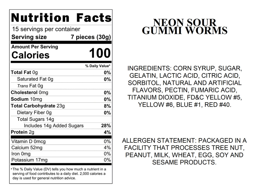 Gummi Worm Varieties
