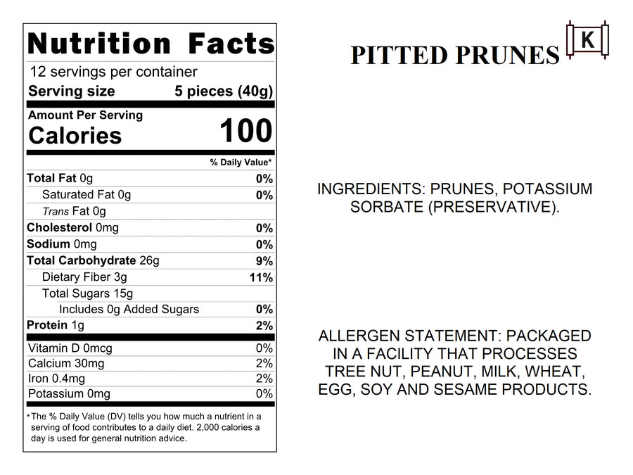 Pitted Prunes
