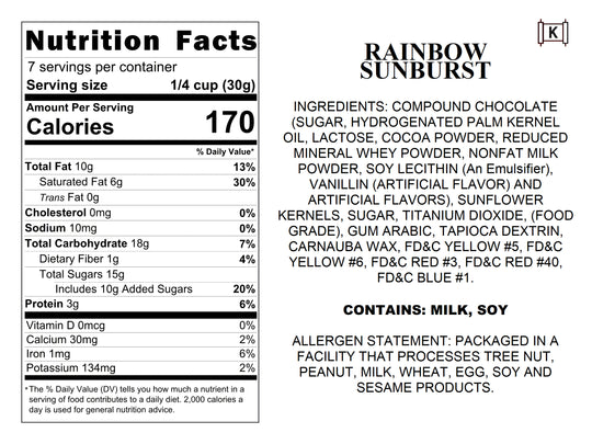 1lb Sunbursts (Chocolate Sunflower Seeds)