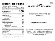 Raw Blanched Peanuts