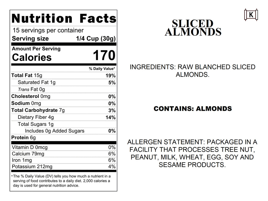 Sliced Almonds
