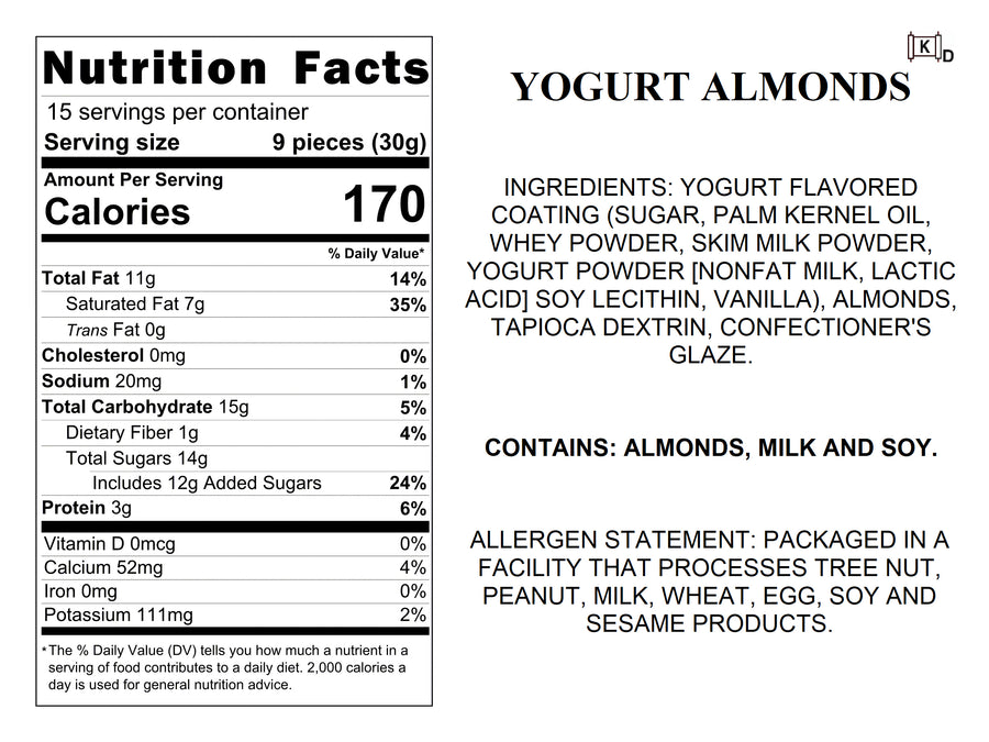 Yogurt Almonds