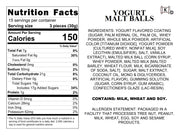 Yogurt Malt Balls