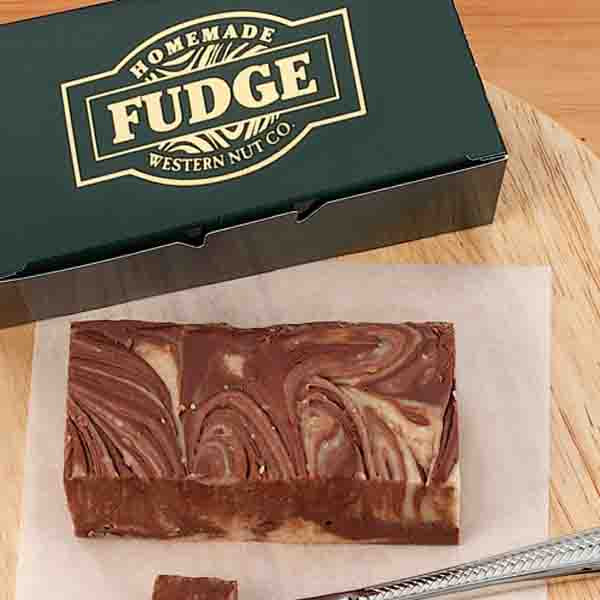 1lb Box of Chocolate Peanut Butter Fudge