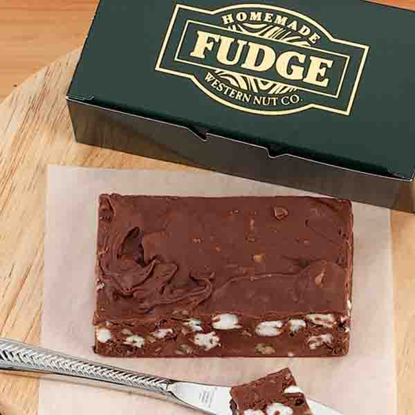 1lb Box of Rocky Road Fudge