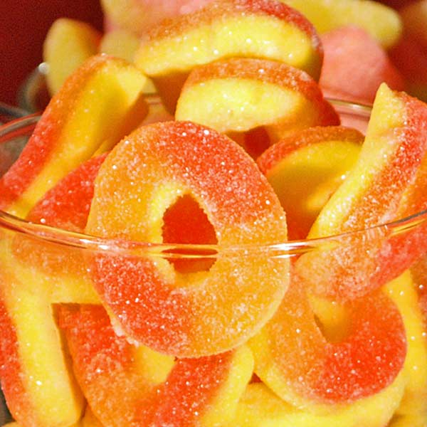 Gummi Peach Rings
