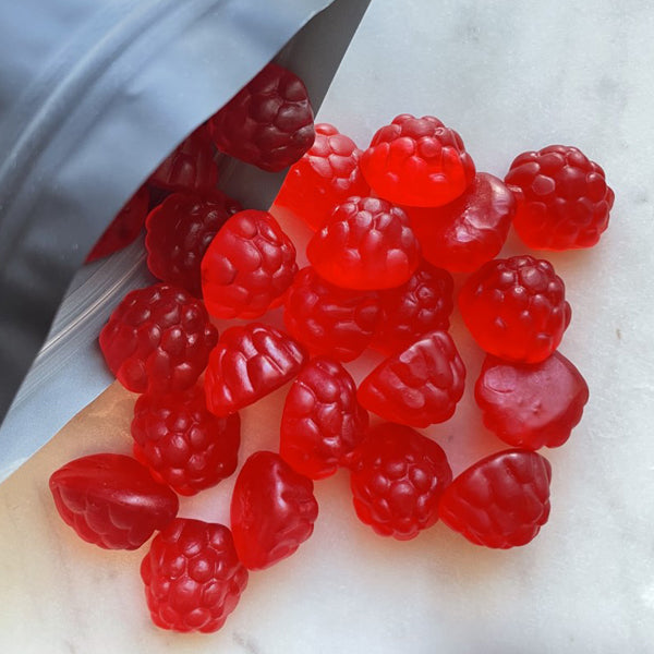 Gummi Red Raspberries – Western Nut Company Inc.